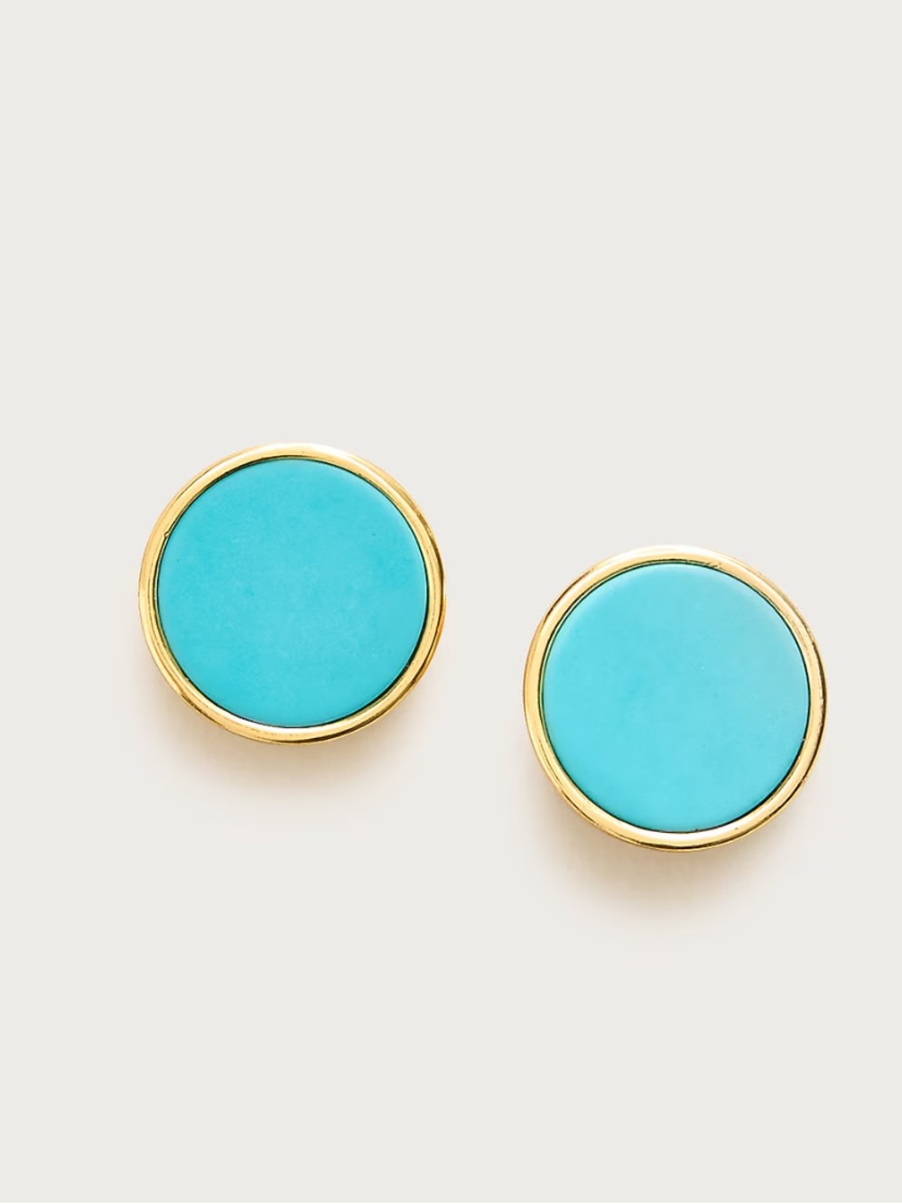 J crew Turquoise stone earrings